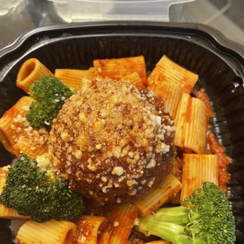 Doc B's Restaurant + Bar - Pasta with 1 lbs meatball - New American Near Me - Austin, Texas Doc B's Restaurant + Bar - Pasta with 1 lbs meatball - New American Near Me - Austin, Texas