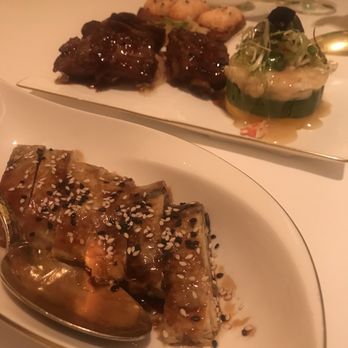 Wing Lei - Black truffle tofu roll from special menu and Wing Lei Sampler - Chinese Near Me - Las Vegas, Nevada