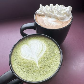 The Ugly Mug - Rose matcha and mocha latte - Coffee & Tea Near Me - Soquel, California The Ugly Mug - Rose matcha and mocha latte - Coffee & Tea Near Me - Soquel, California