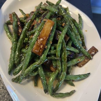 DJ Kitchen - Stir-Fried String Beans with eggplant - Szechuan Near Me - Philadelphia, Pennsylvania DJ Kitchen - Stir-Fried String Beans with eggplant - Szechuan Near Me - Philadelphia, Pennsylvania