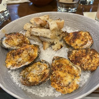 The Crunkleton - Appetizer 1/2 dozen charred oysters - Cocktail Bars Near Me - Charlotte, North Carolina The Crunkleton - Appetizer 1/2 dozen charred oysters - Cocktail Bars Near Me - Charlotte, North Carolina