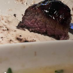 BJ's Restaurant & Brewhouse - My medium well steak.