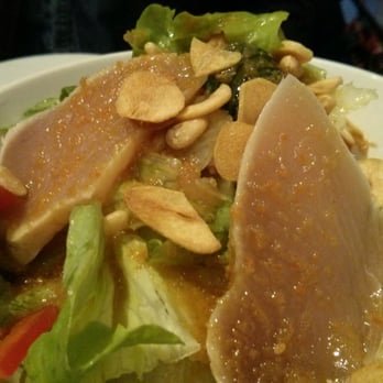 Village Sushi Bar - Tuna Tataki salad. - Sushi Bars Near Me - Richmond, British Columbia Village Sushi Bar - Tuna Tataki salad. - Sushi Bars Near Me - Richmond, British Columbia