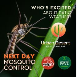 Urban Desert Pest Control - Mosquito control is our specialty
