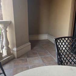 Green Valley Ranch Grand Events Center - Very dirty balcony
