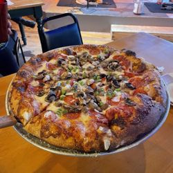 Dryden Bar and Grill - Supreme pizza