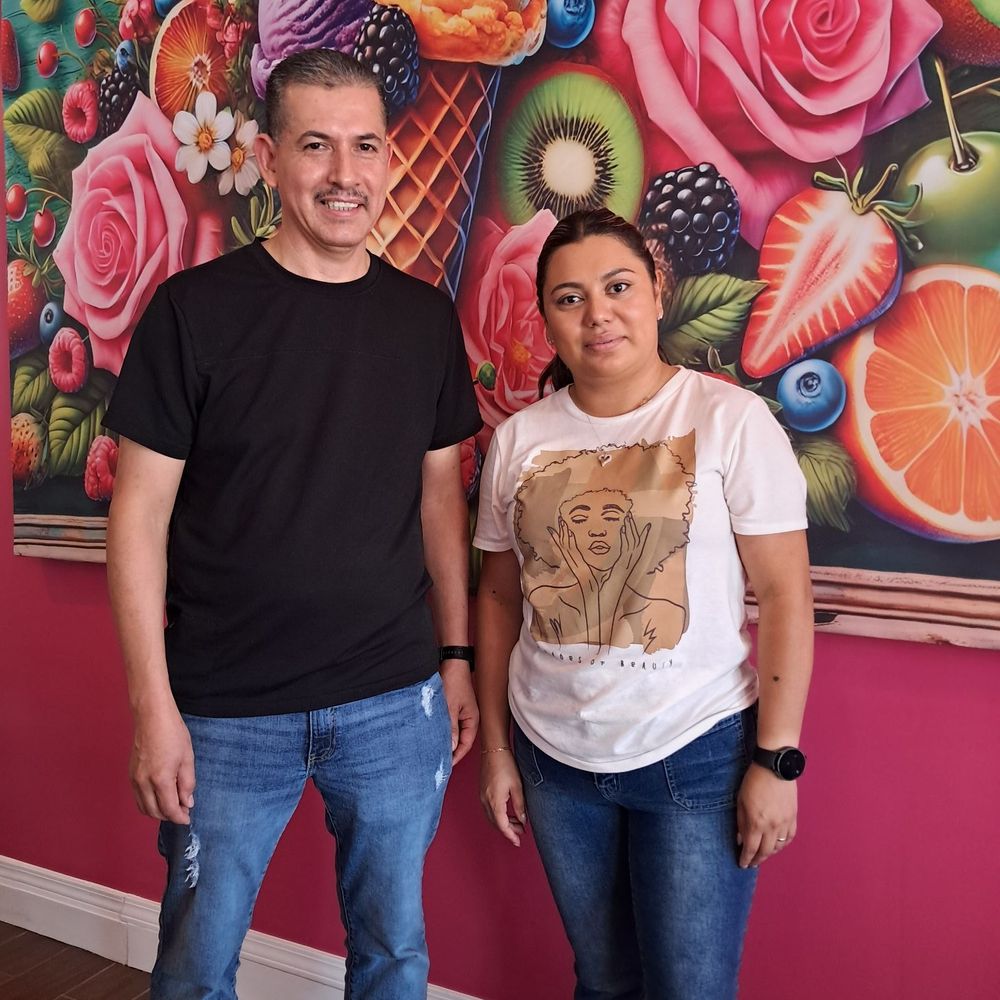 Mexican Vanilla - These are the shop owners. They said everything is made fresh in-house! - Ice Cream & Frozen Yogurt Near Me - Austin, Texas