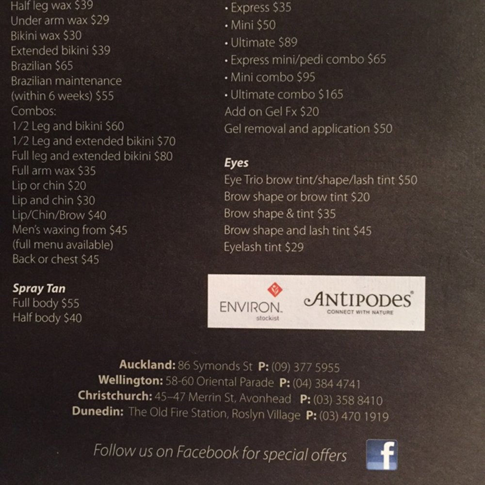 Erban Spa - Services offered - Day Spas Near Me - Wellington, WGN