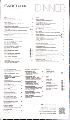 Menu photo 2 Cafotteria Modern Eatery Lakewood, NJ