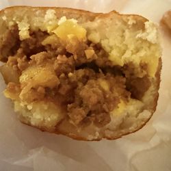 Delicia Tropical Cafe - The relleno de papa instant potato ball