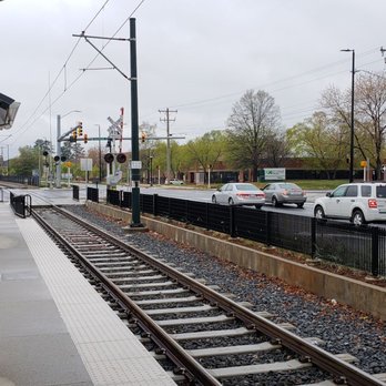 Lynx McCollough Station - Tracks Northbound towards Uptown/CTC - Trains Near Me - Charlotte, North Carolina Lynx McCollough Station - Tracks Northbound towards Uptown/CTC - Trains Near Me - Charlotte, North Carolina