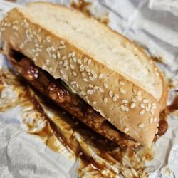 Jack's Family Restaurant - Rib sandwich