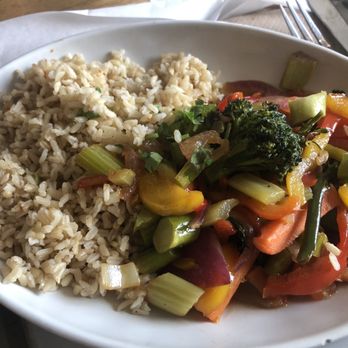 Greenleaf Kitchen & Cocktails - Stir Fry with NO chicken - New American Near Me - Costa Mesa, California Greenleaf Kitchen & Cocktails - Stir Fry with NO chicken - New American Near Me - Costa Mesa, California