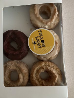 Yellow Light Coffee and Donuts by null