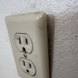 Outlet sticking out Outlet sticking out