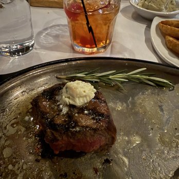 Nightingale Supper Club - Tenderloin with blue cheese butter - Cocktail Bars Near Me - Sturgeon Bay, Wisconsin