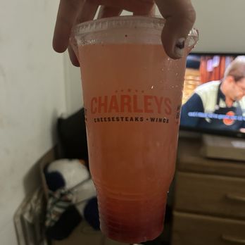 Charleys Cheesesteaks - Large strawberry lemonade - Sandwiches Near Me - Tacoma, Washington Charleys Cheesesteaks - Large strawberry lemonade - Sandwiches Near Me - Tacoma, Washington