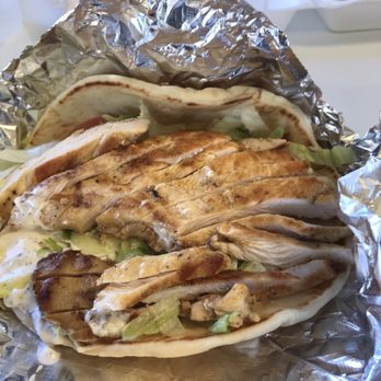 Pita Cafe - chicken Shawarma pita - Mediterranean Near Me - Scottsdale, Arizona