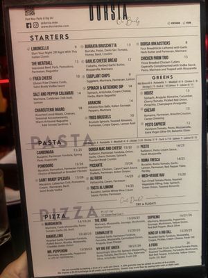 Menu photo 1 Dorsia Milwaukee, WI