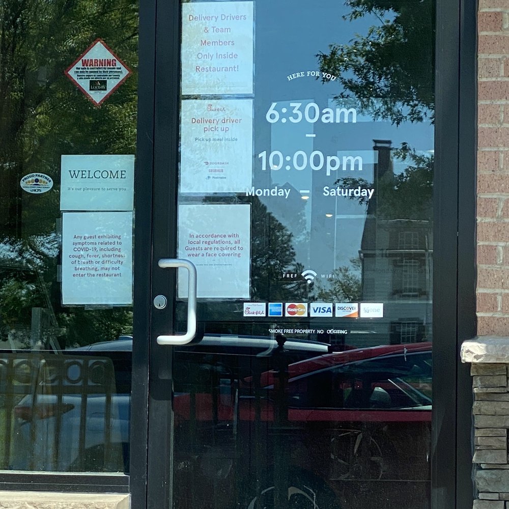 Chick-fil-A - Inside closed to customers - Fast Food Near Me - Richmond, Virginia