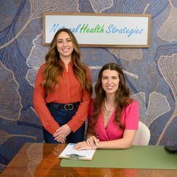 Natural Health Strategies - Our Office Manager Elaine (left) and Traditional Naturopath Rebecca (right).