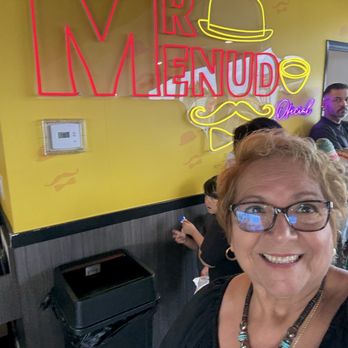 Mr. Menudo - Yep that's me! We checked in on line and got a text when it was our turn! - Mexican Near Me - Downey, California Mr. Menudo - Yep that's me! We checked in on line and got a text when it was our turn! - Mexican Near Me - Downey, California