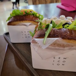 Semicolon Cafe - Mushroom and bulgogi sandwich.