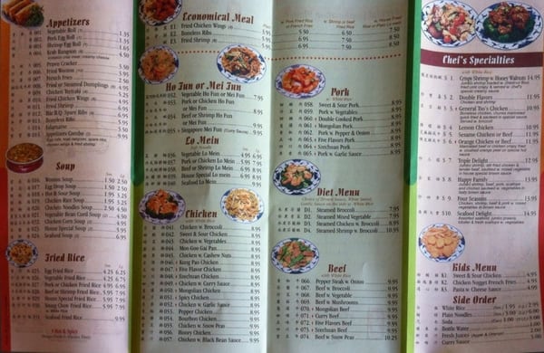 Menu photo 7 Run & Run Chinese Delivery Orlando, FL