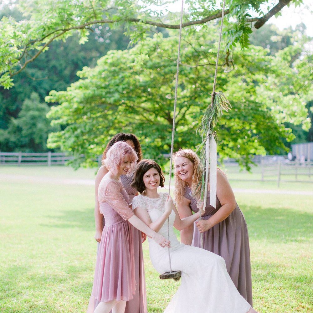 Salon 31st - Bridesmaid hair with dress to match - Hair Salons Near Me - Virginia Beach, Virginia
