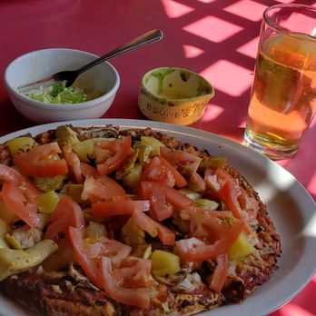 Boones Junction - a plate of pizza and a glass of beer - Pizza Near Me - Wilsonville, Oregon
