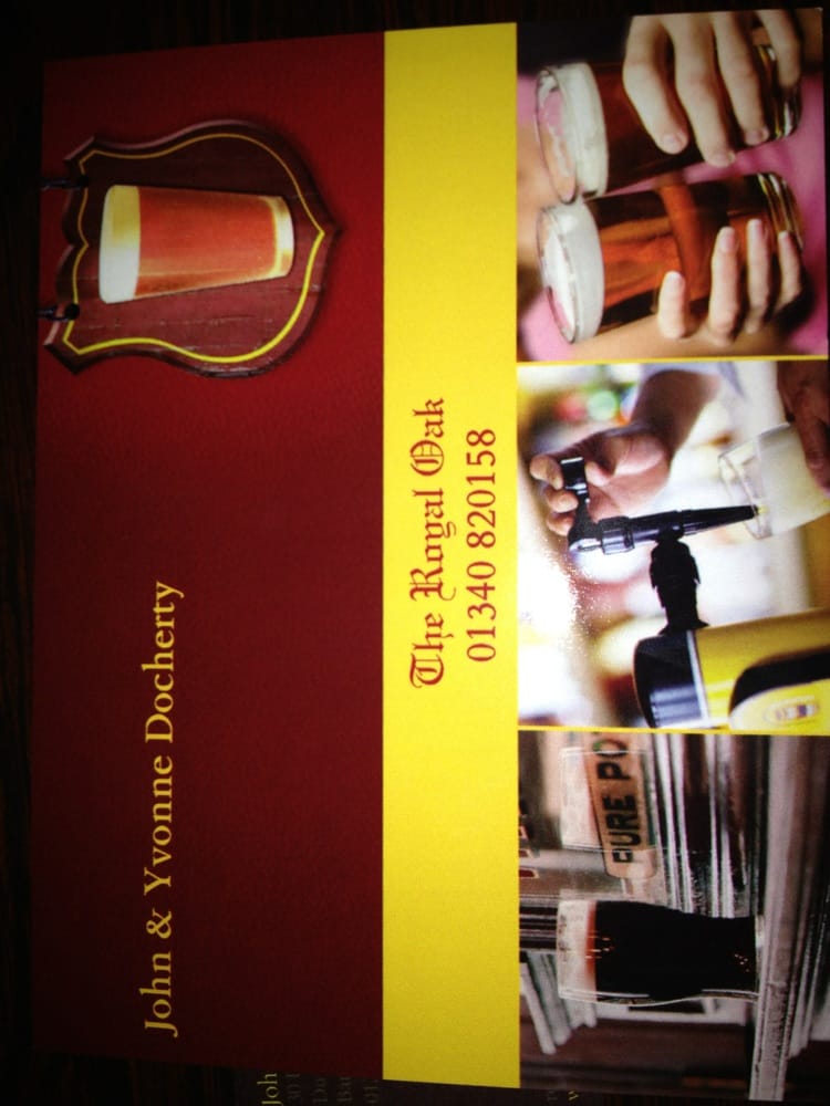 THE ROYAL OAK Updated June 2024 30 Fife Street, Keith, Moray