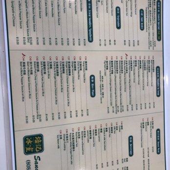 Sandy's Cafe - Menu - Cantonese Near Me - Honolulu, Hawaii