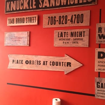 Knuckle Sandwiches - Info - New American Near Me - Augusta, Georgia