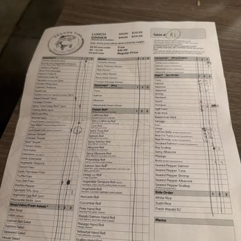 Orange Fish - Our AYCE menu form - Ramen Near Me - La Verne, California Orange Fish - Our AYCE menu form - Ramen Near Me - La Verne, California