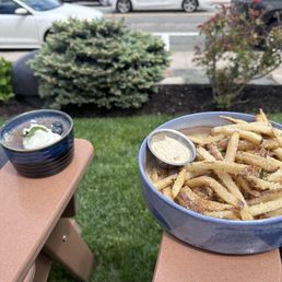 Girl lunch with an amazing view. Girl lunch with an amazing view.