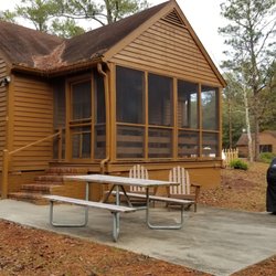 Cheraw State Park - Back corner view of Cabin 3