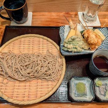 Sora Dining Soba - Ten Zaru (cold soba w tempura), 26.00 - Japanese Near Me - San Francisco, California