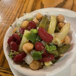 Bean side salad