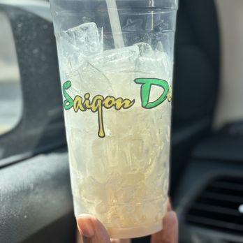 Saigon Deli - Classic milk tea that was 90% ice. They didn't have any boba available. - Vietnamese Near Me - Carrollton, Texas