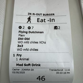 In-N-Out Burger - Proof! - Fast Food Near Me - San Pedro, California