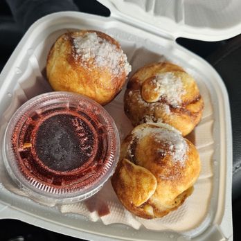 Red Viking Restaurant - Pancake balls - Breakfast & Brunch Near Me - Solvang, California Red Viking Restaurant - Pancake balls - Breakfast & Brunch Near Me - Solvang, California