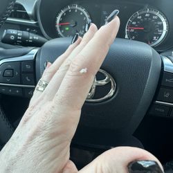 Natalie Nails - Random superglue left on my hand