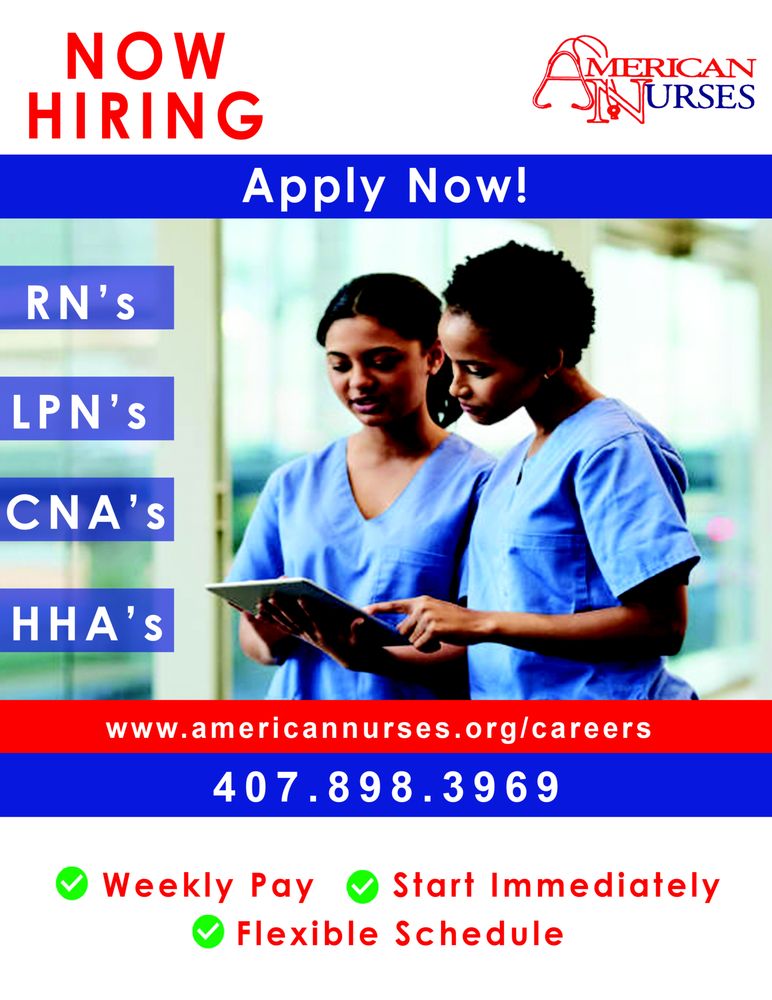 American Nurses - home care agency in Orlando, FL