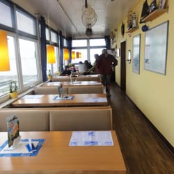 Haus "Kumm Weer" - Aussichtspavillion. Hier gibt es guten Fisch.