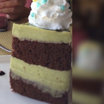 Sisters Thai - Matcha green tea with chocolate cake - Thai Near Me - Fairfax, Virginia Sisters Thai - Matcha green tea with chocolate cake - Thai Near Me - Fairfax, Virginia
