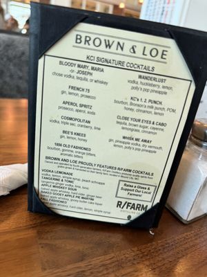 Menu photo 4 Brown & Loe Kansas City, MO Menu photo 4 Brown & Loe Kansas City, MO
