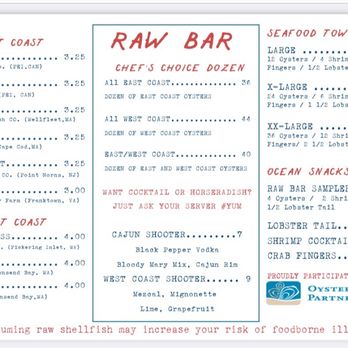 Muddy Waters Oyster Bar - Raw bar Menu - Cocktail Bars Near Me - Pittsburgh, Pennsylvania Muddy Waters Oyster Bar - Raw bar Menu - Cocktail Bars Near Me - Pittsburgh, Pennsylvania