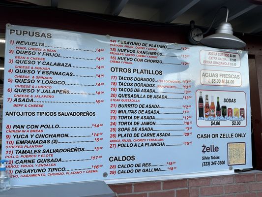 Menu photo 4 Deliciosas Pupusas Los Angeles, CA
