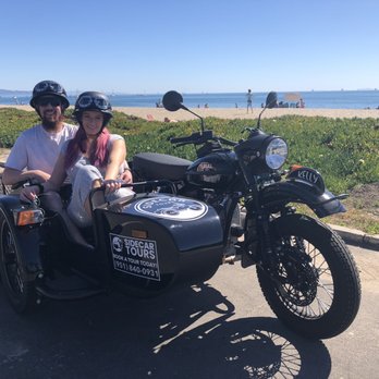 Sidecar Tours - Beach stop - Food Tours Near Me - Santa Barbara, California