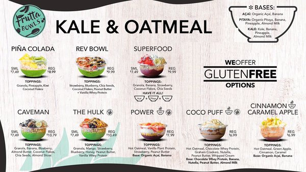 Menu photo 7 Frutta Bowls - Auburn Auburn, AL Menu photo 7 Frutta Bowls - Auburn Auburn, AL